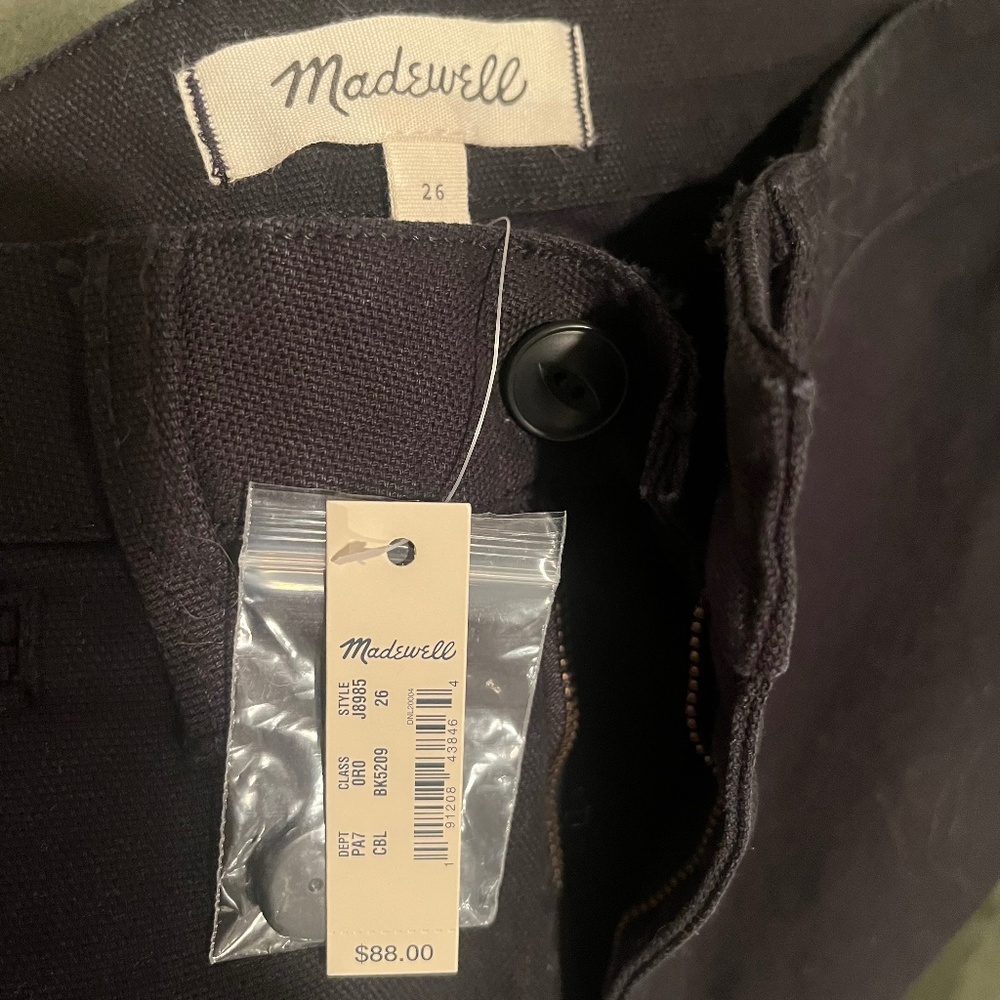 Madewell wide leg pant